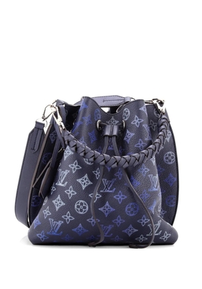 Louis Vuitton Pre-Owned Muria Flight Mode Mahina Leather bucket bag - Blue