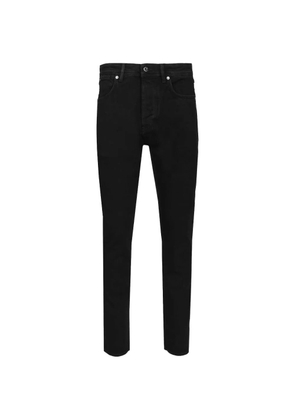 Stone Island embroidery jeans - Black