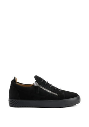 Giuseppe Zanotti Frankie side zippers sneakers - Black