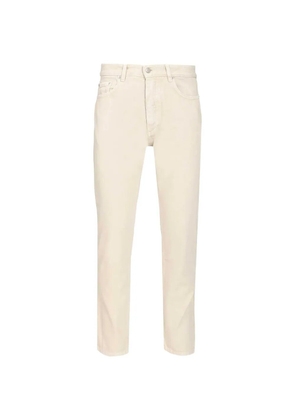 ICON DENIM five-pocket straight jeans - Neutrals