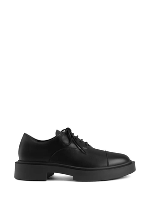 Giuseppe Zanotti harald leather derby shoes - Black