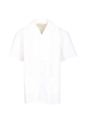 Drôle De Monsieur short-sleeve buttoned shirt - White