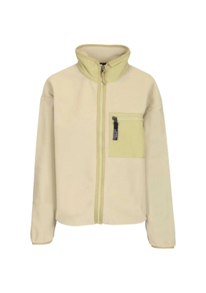 Patagonia patch-pocket fleece jacket - Neutrals