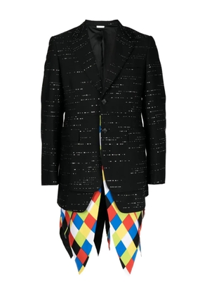 Comme des Garçons Homme Plus embellished peplum jacket - Black