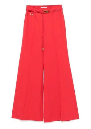 ZIMMERMANN Crush trousers - Red