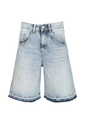 ICON DENIM lulu wide leg five-pocket shorts - Blue