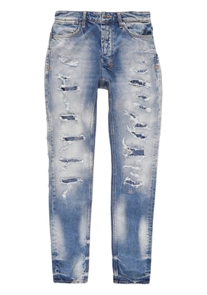 Ksubi ripped-detail slim-fit jeans - Blue