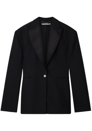 Stella McCartney peak-lapels organic cotton blazer - Black