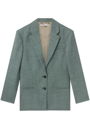 Stella McCartney single-breasted wool blazer - Green