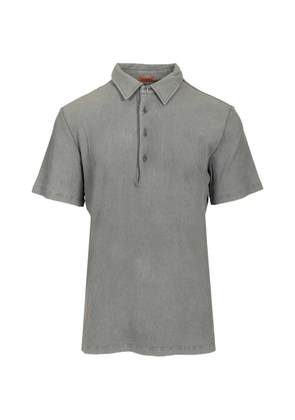 Barena ribbed polo shirt - Grey