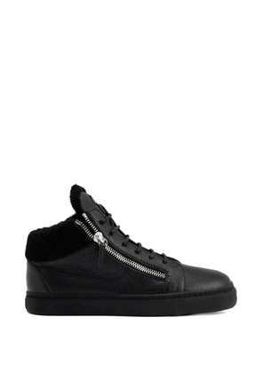 Giuseppe Zanotti Kriss side zippers sneakers - Black