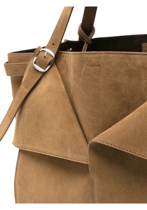 Coperni folded tote bag - Brown