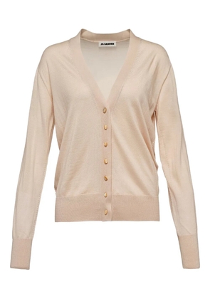 Jil Sander button-front cardigan - Neutrals