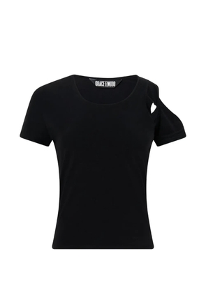 GRACE ELWOOD Tangle cut-out T-shirt - Black
