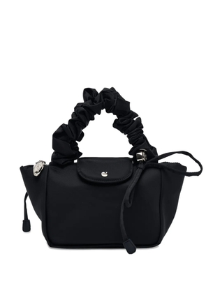 CARLYN mini top-handle tote bag - Black