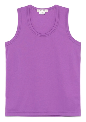 Comme Des Garçons jersey tank top - Purple