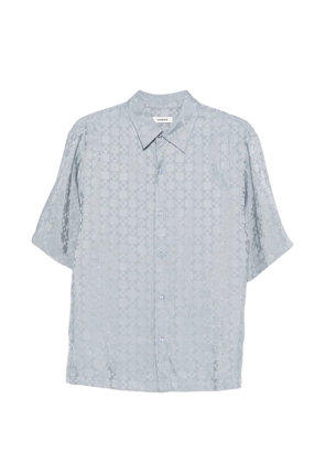 SANDRO short-sleeve shirt - Blue