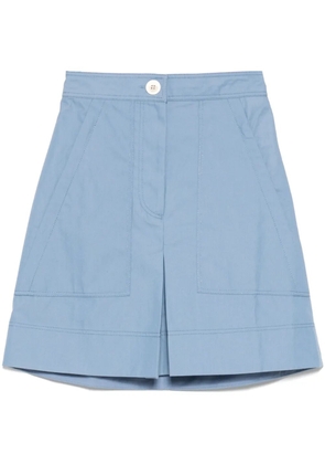 Lee Mathews elastic waistband skirt - Blue