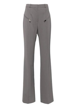 Del Core zipper cigarette trouser - Grey