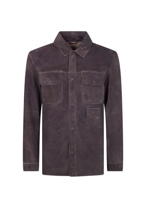 Giorgio Brato flap-pocket shirt - Purple