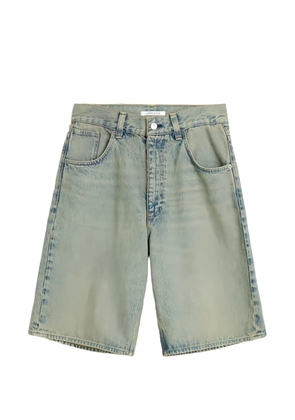 Sunflower acid wash shorts - Blue