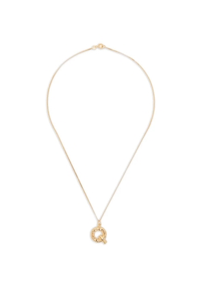 Completedworks Q-pendant necklace - Gold