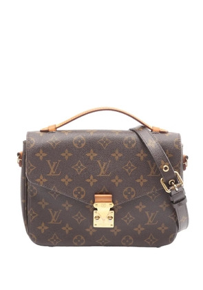 Louis Vuitton Pre-Owned 2016 Monogram Pochette Metis satchel - Brown