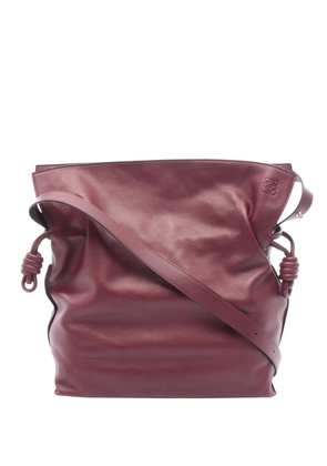 Loewe Pre-Owned 2010-2026 Large Calfskin Flamenco Knot Clutch tote bag - Red