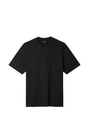 PS Paul Smith logo-embroidered T-shirt - Black