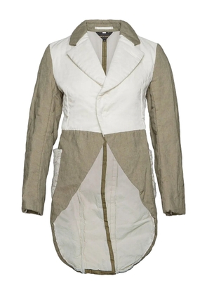 Comme Des Garçons panelled tail jacket - Neutrals