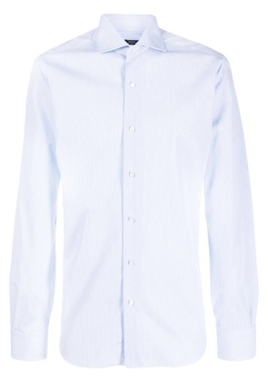 Barba classic button-up shirt - Blue