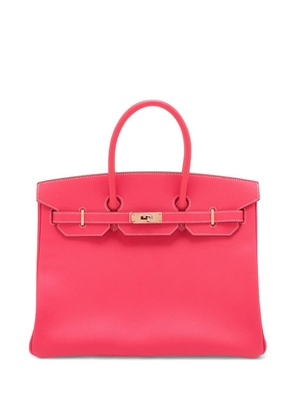 Hermès Pre-Owned 2012 Epsom Candy Verso Birkin Retourne 35 handbag - Pink