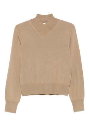 TOVE Detta sweater - Brown