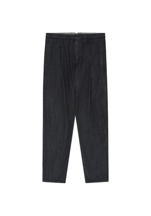 slowear pleated five-pocket jeans - Blue