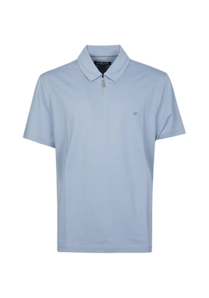 Michael Kors zip detail polo shirt - Blue