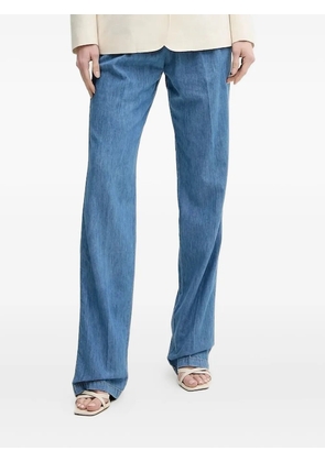 Versace Jeans Couture belted straight-leg jeans - Blue