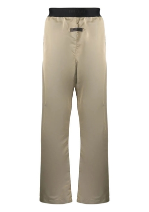 FEAR OF GOD ESSENTIALS contrast-waist technical track pants - Green