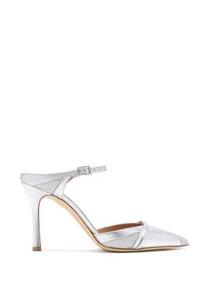 Malone Souliers Uma mules - Silver