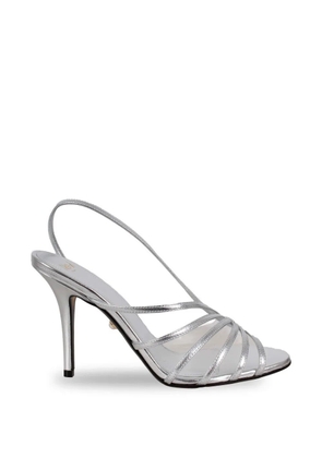 Alevì open-toe sandals - Silver