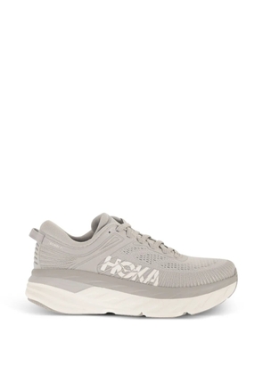 HOKA Bondi 7 mesh sneakers - Grey