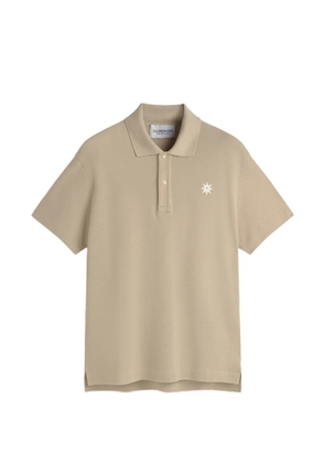 LES HÉRITIERS chest-detail polo shirt - Neutrals