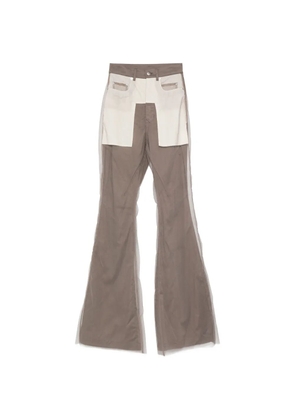 Rick Owens Bolan panelled trousers - Brown