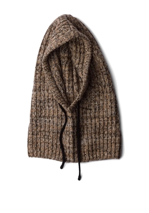 Prada drawstring hood - Brown