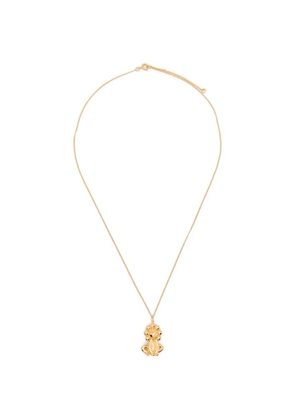 Completedworks Classicworks leo-pendant necklace - Gold