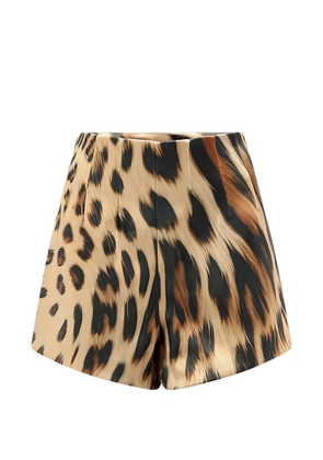 Retrofete Marie animal-print shorts - Neutrals