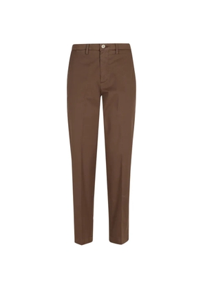 Briglia 1949 button straight trousers - Brown