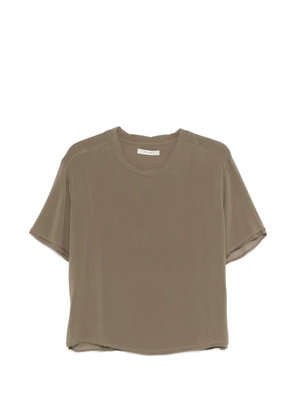 Kristensen Du Nord raw-edge T-shirt - Green