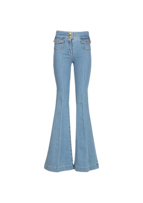 Seafarer flap pocket flare jeans - Blue