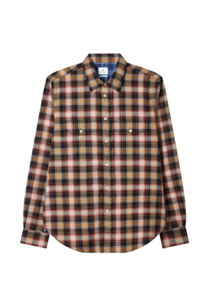 PS Paul Smith checked pocket shirt - Black