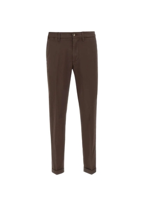 Re-Hash Mucha button chinos - Brown